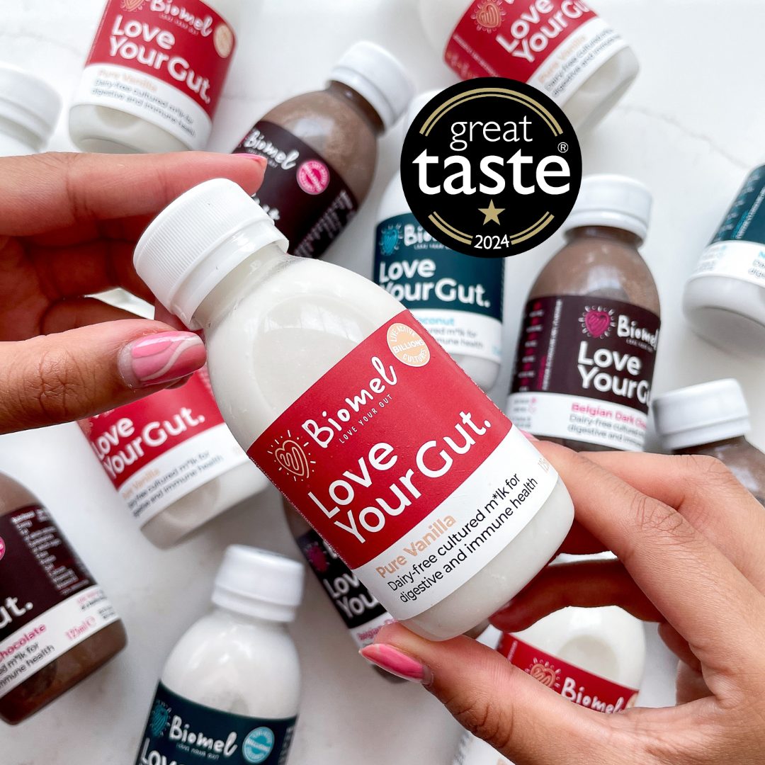 Biomel Love Your Gut shot bottles