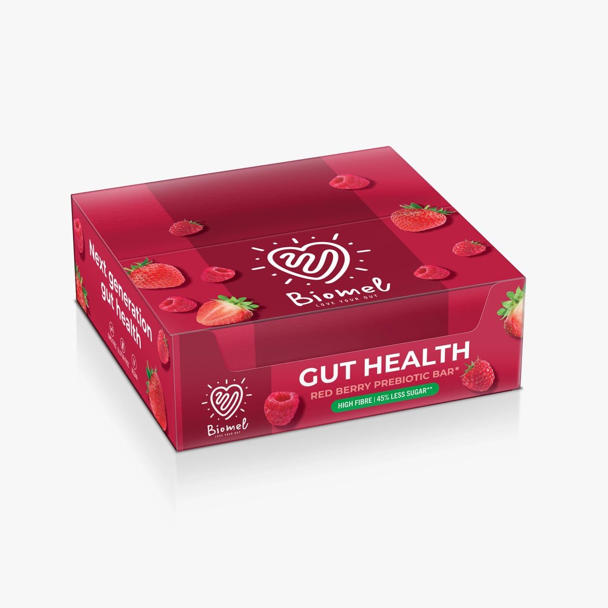 Red Berry — shelf-ready pack box